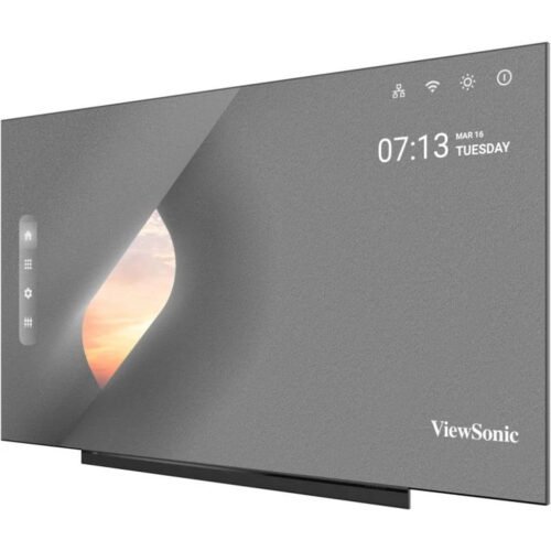 Viewsonic LDM163-182 Signage Display Digital signage flat panel 4.14 m (163") LED Wi-Fi 600 cd/m² Black Android 9 - Image 5
