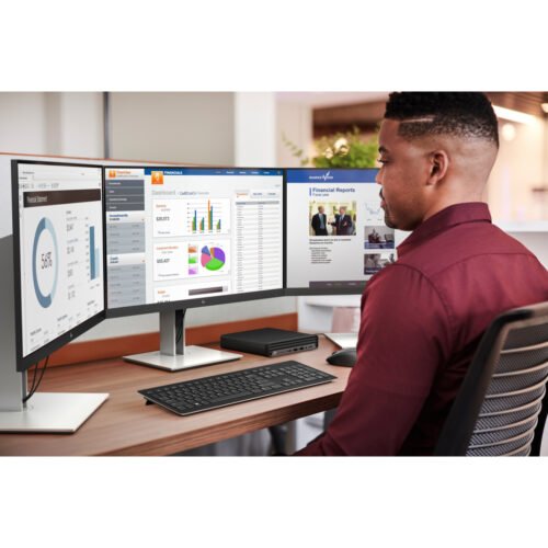 HP EliteDesk 805 G6 AMD Ryzen™ 7 PRO 4750GE 16 GB DDR4-SDRAM 512 GB SSD Windows 10 Pro Mini PC Black - Image 4