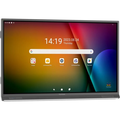 Viewsonic IFP7552-2F interactive whiteboard 190.5 cm (75") 3840 x 2160 pixels Touchscreen Black HDMI - Image 7