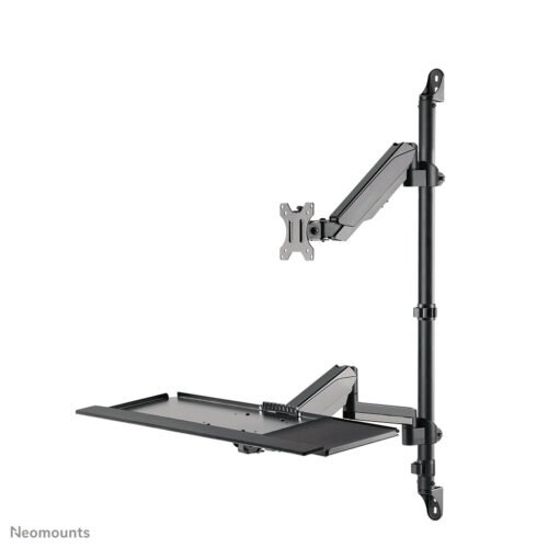 Neomounts WL90-325BL1 Sit-stand workstation wall 17-32" - gas spring - Image 13