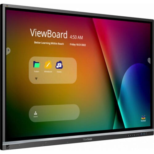 Viewsonic IFP5550-5 interactive whiteboard 139.7 cm (55") 3840 x 2160 pixels Touchscreen Black HDMI - Image 2