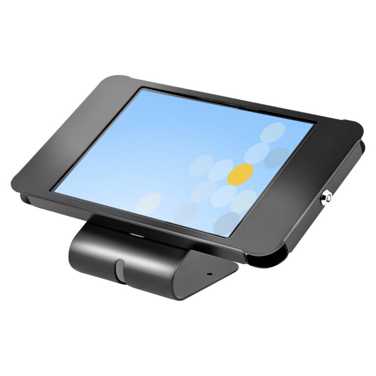 StarTech.com Secure Tablet Stand - Anti-theft Universal Tablet Holder for Tablets up to 10.5" - Lockable & K-Slot Compatible -