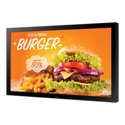 Samsung OH24B Digital signage flat panel 61 cm (24") LCD Wi-Fi 1500 cd/m² Full HD Black Built-in processor Tizen 6.5 24/7 - Image 2