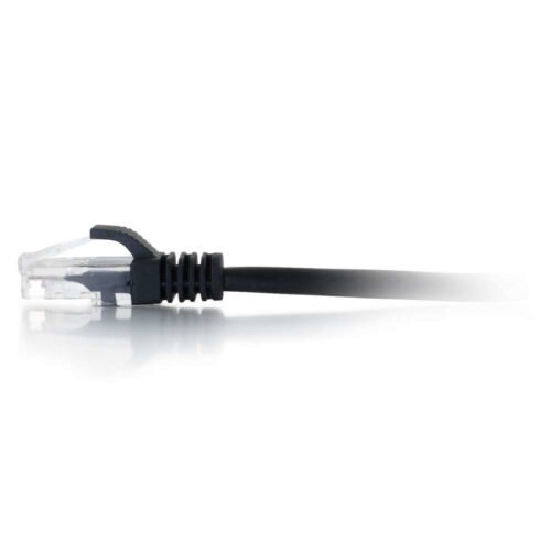 C2G 1m Cat6 Booted Unshielded (UTP) Network Patch Cable - Black - Image 2