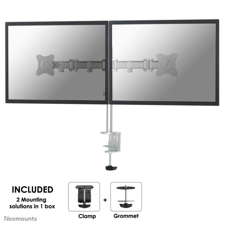 Neomounts NM-D135DSILVER Monitor arm 10-27"
