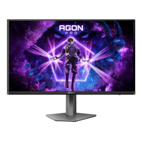 AOC AGON PRO AG276QZD2 computer monitor 67.8 cm (26.7") 2560 x 1440 pixels Quad HD QD-OLED Grey - Image 3
