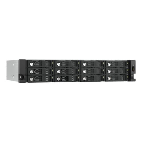 QNAP TL-R1200PES-RP storage drive enclosure HDD/SSD enclosure Black, Grey 2.5/3.5" - Image 4