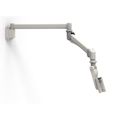 Compulocks VESA Medical Grade Extra Long Articulating Monitor Arm White - Image 2