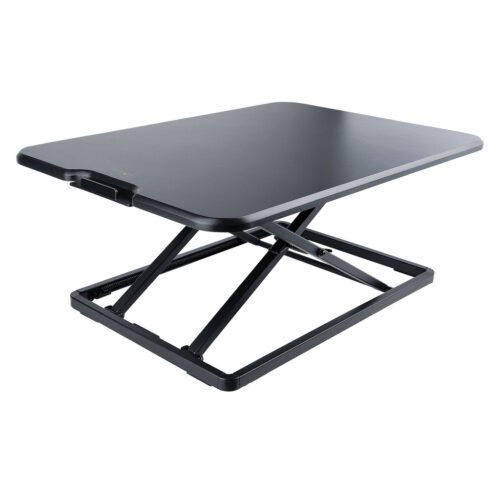 StarTech.com Standing Desk Converter for Laptop - Up to 8kg/17.6lb - Height Adjustable Laptop Riser - Table-Top Stand-Up Desk C