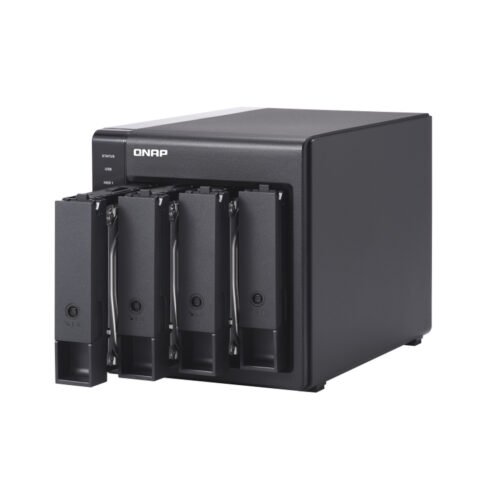 QNAP TR-004 storage drive enclosure HDD/SSD enclosure Black 2.5/3.5" - Image 8