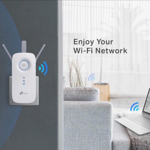 TP-Link RE450 network extender Network transmitter White 10, 100, 1000 Mbit/s - Image 4