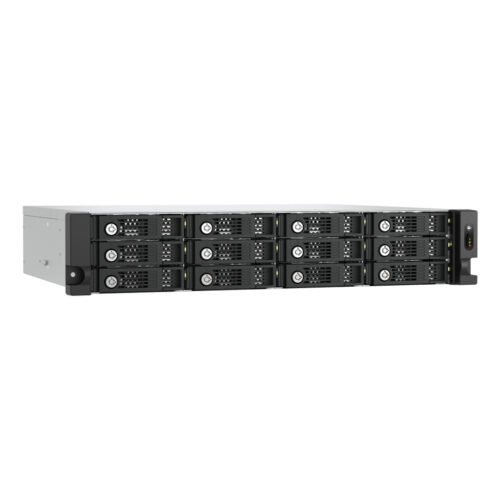 QNAP TL-R1200PES-RP storage drive enclosure HDD/SSD enclosure Black, Grey 2.5/3.5" - Image 5