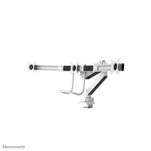 Neomounts NM-D775DX3WHITE Monitor arm 17-27" - gas spring - Topfix - 180°-stop - Image 2