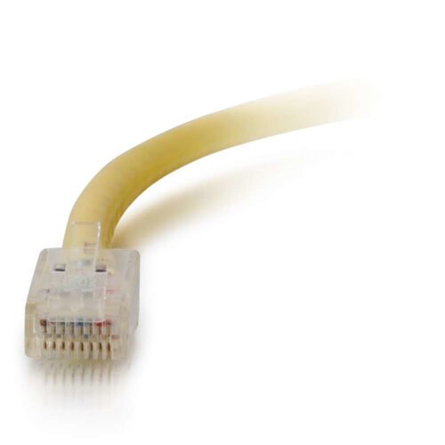 C2G 1m Cat5e Non-Booted Unshielded (UTP) Network Patch Cable - Yellow - Image 2