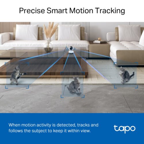 TP-Link Tapo Pan/Tilt AI Home Security Wi-Fi Camera - Image 2