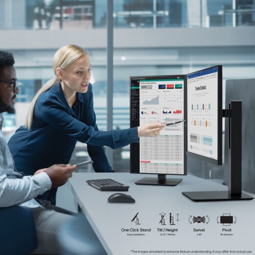LG 27BA850-B.AEK computer monitor 68.6 cm (27") 1920 x 1080 pixels Full HD Black - Image 11