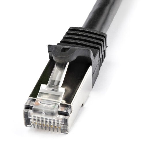 StarTech.com Cat6 Patch Cable - Shielded (SFTP) - 1 m, Black - Image 2