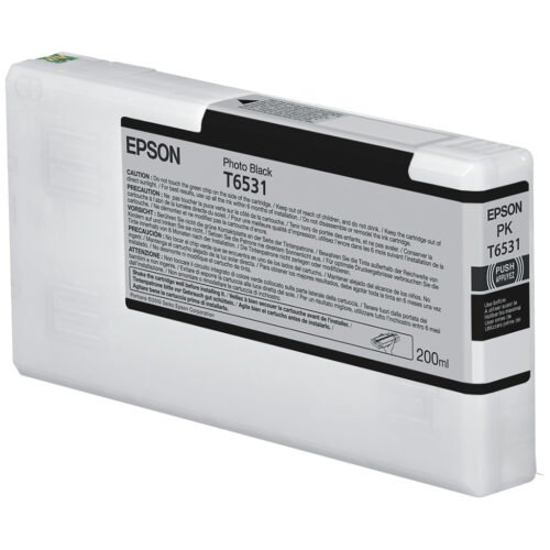 Epson T6531 Photo Black Ink Cartridge (200ml)