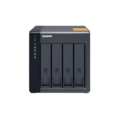 QNAP TL-D400S storage drive enclosure HDD/SSD enclosure Black, Grey 2.5/3.5" - Image 3
