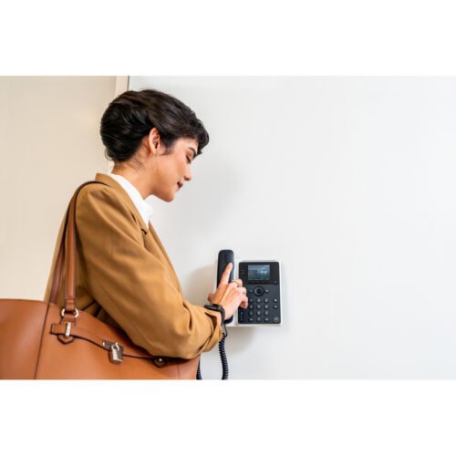 POLY Edge E100 IP Phone and PoE-enabled - Image 2