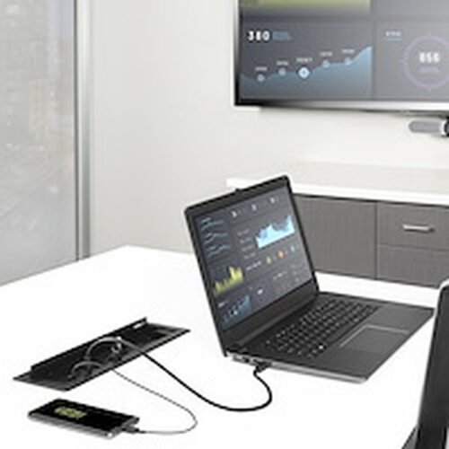 StarTech.com Dual-Module Conference Table Connectivity Box with Cable Organizer - Image 17