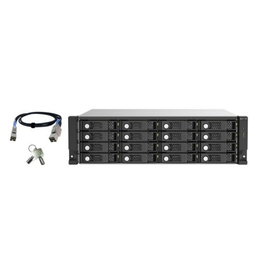 QNAP TL-R1620Sep-RP HDD enclosure Black, Grey 2.5/3.5" - Image 2