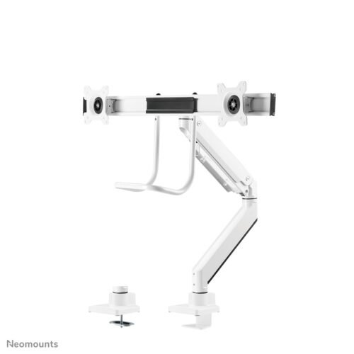 Neomounts NM-D775DXWHITE Monitor arm 10-32" - gas spring - Topfix - 180°-stop - Image 8