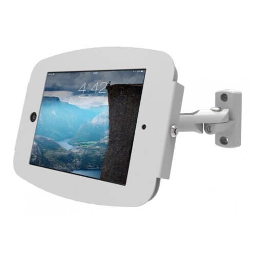 Compulocks iPad Pro 11" (1-4th Gen) Space Enclosure Swing Wall Mount White - Image 6