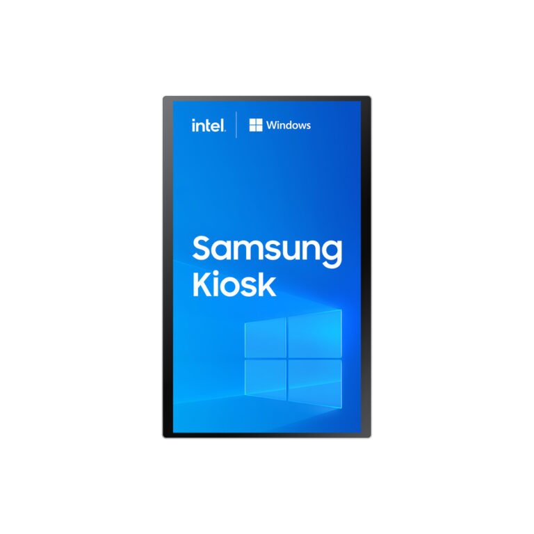 Samsung KM24C-3 Kiosk design 61 cm (24") LED 250 cd/m² Full HD White Touchscreen Built-in processor Windows 10 IoT Enterprise