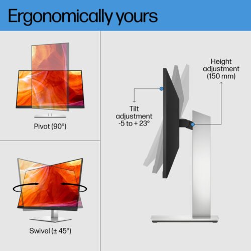 HP E27q G4 QHD Monitor - Image 8