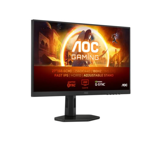 AOC G4 Q27G4XF computer monitor 68.6 cm (27") 2560 x 1440 pixels Quad HD LED - Image 3
