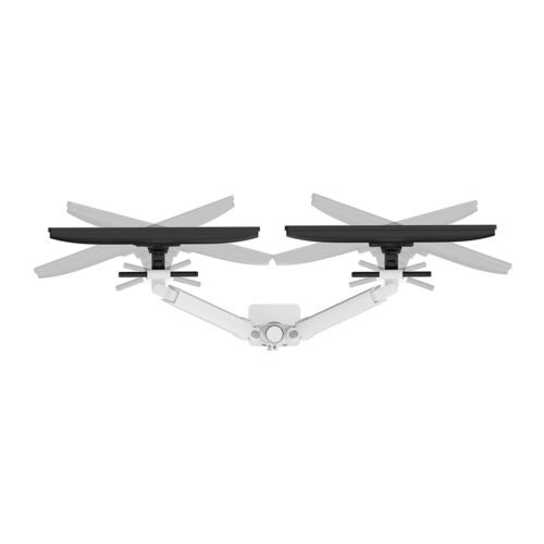 Neomounts DS65S-950WH2 Monitor arm 24-34" - gas spring - Topfix - multi-adjustable - 180°-stop - Image 10