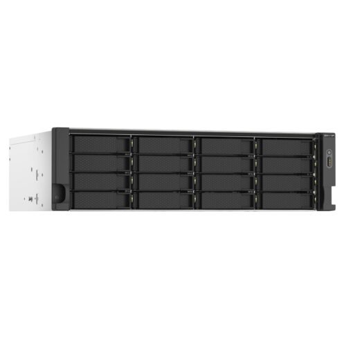 QNAP TS-1673AU-RP-16G NAS/storage server Rack (3U) Ryzen Embedded V1500B 16 GB DDR4 0 TB QNAP QTS Black, Grey - Image 5