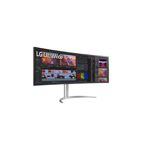 LG 49WQ95C-W computer monitor 124.5 cm (49") 5120 x 1440 pixels UltraWide Dual Quad HD Silver - Image 5