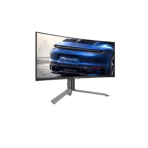 AOC Porsche PD34 computer monitor 86.4 cm (34") 3440 x 1440 pixels Wide Quad HD QD-OLED Black - Image 5