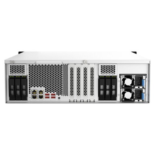 QNAP TS-h2287XU-RP NAS Rack (3U) Intel Xeon E E-2336 32 GB DDR4 0 TB QuTS hero Black, White - Image 6