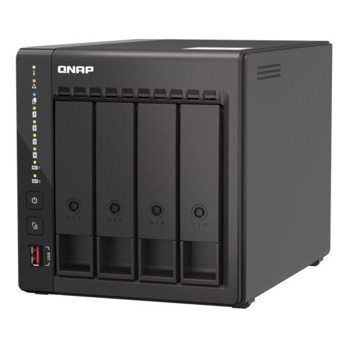 QNAP TS-453E NAS Tower Intel® Celeron® J6412 8 GB 0 TB QNAP QTS Black - Image 6