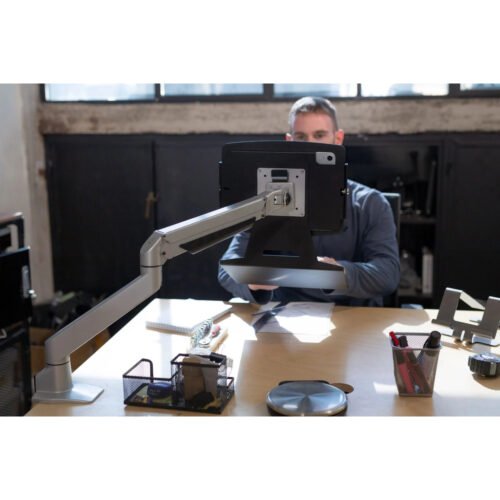 Compulocks iPad Air 10.9" (4-5th Gen) Enclosure Articulating Arm Mount Black - Image 6