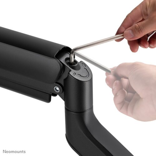 Neomounts DS70-450BL1 Monitor arm 17-42" - gas spring - Topfix - 180°-stop - Image 5