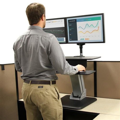 StarTech.com Sit-to-Stand Workstation - Image 11