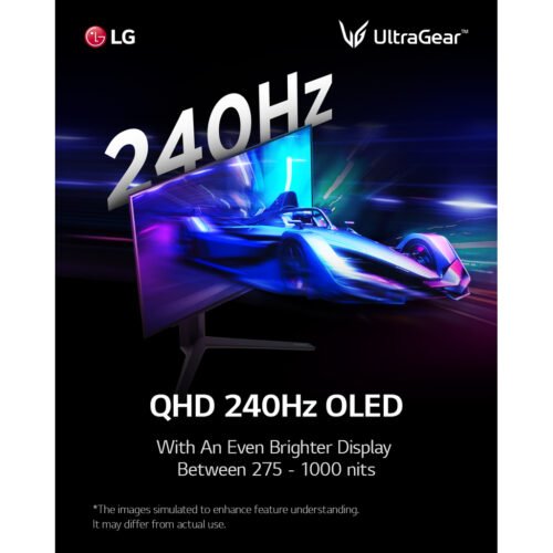 LG 27GS95QE-B computer monitor 67.3 cm (26.5") 2560 x 1440 pixels Quad HD OLED Black - Image 9