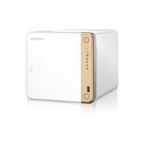 QNAP TS-462-4G NAS/storage server Tower Intel® Celeron® N4505 4 GB DDR4 0 TB QNAP QTS White - Image 10