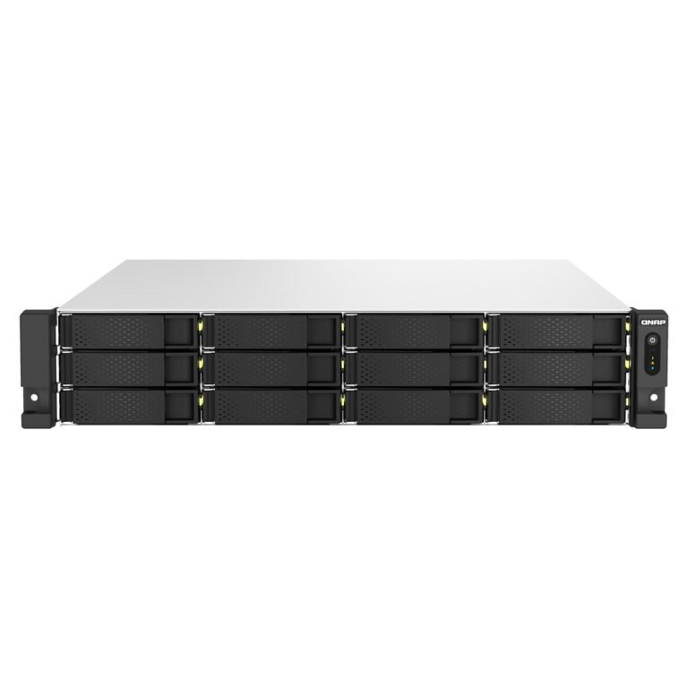 QNAP TS-h1887XU-RP NAS Rack (2U) Intel Xeon E E-2334 16 GB DDR4 0 TB QuTS hero Black, White