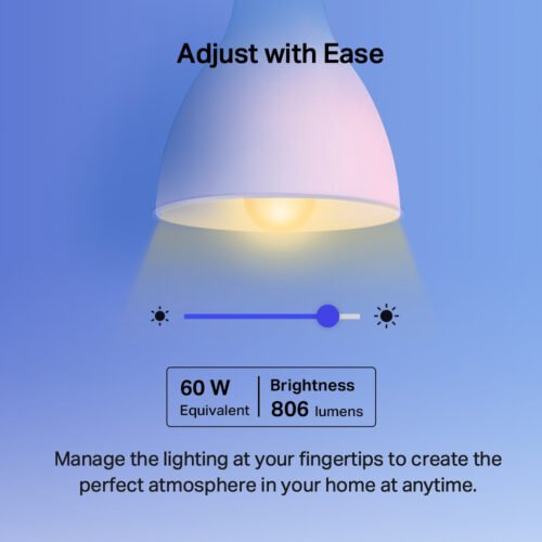 TP-Link Tapo Smart Wi-Fi Light Bulb, Multicolor - Image 3