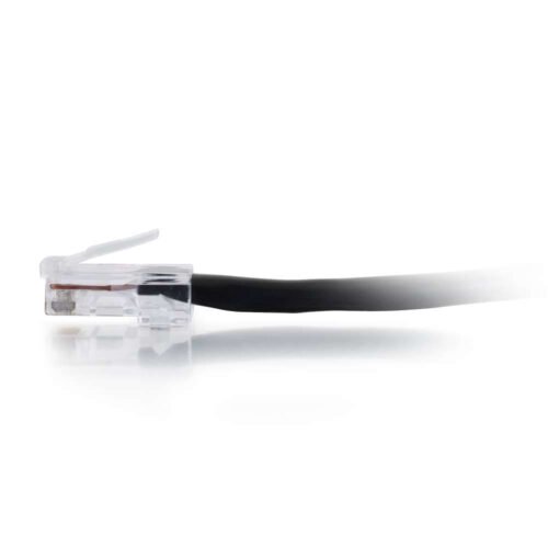 C2G 0.5m Cat5e Non-Booted Unshielded (UTP) Network Patch Cable - Black - Image 2