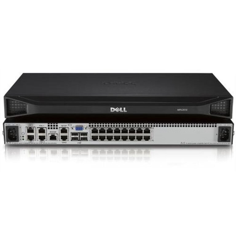 DELL DMPU2016-G01 KVM switch Rack mounting Silver