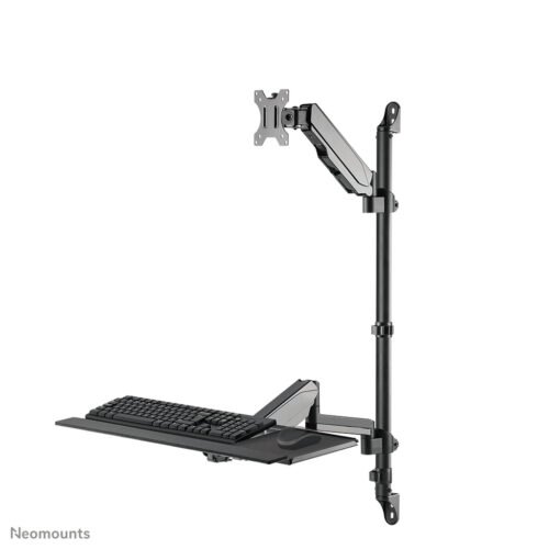 Neomounts WL90-325BL1 Sit-stand workstation wall 17-32" - gas spring - Image 2