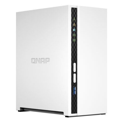 QNAP TS-233 NAS/storage server Tower ARM Cortex-A55 2 GB 0 TB QNAP QTS White - Image 6