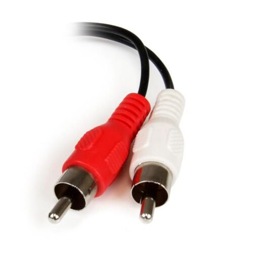 StarTech.com 6in Stereo Audio Cable - 3.5mm Female to 2x RCA Male - Image 3