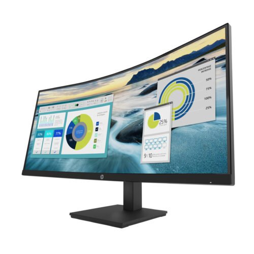 HP P34hc G4 WQHD USB-C Curved Monitor - P34hc - Image 10